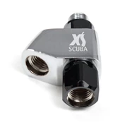 XS SCUBA High Pressure Port Adapter - 1 to 2 HP Ports