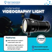 Skywoods Underwater Video Light 7000 