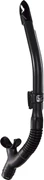 GULL CANAL DRY SP SNORKEL BLK SILICON-BK
