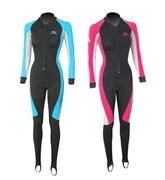 AEROPEC Lycra skin-diver fullsuit-LADIES-TURQOISE-S