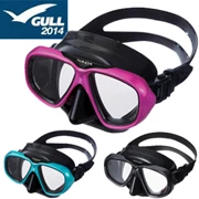 GULL NAIDA BLACK SILICON MASK- BLACK RASPBERRY PINK