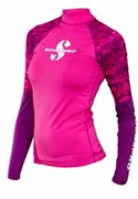  SCUBAPRO FLAMINGO RASHGUARD UPF50 LS-WOMEN