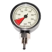  Scubapro U-Line Pressure Gauge Capsule w Swivel, Metric/Bar