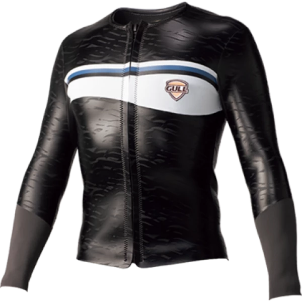 Gull Men's 2mm Skin Topper II Black/White M - Diving Adventure