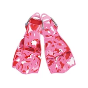  Rubber Vented Fins-CAMO Pink-M