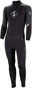  AQUA LUNG Aqua Flex 3 Jumpsuit Blk/Char-Men-L