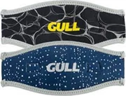   GULL Mask Band Cover Wide-Surface Black/Dot Blue
