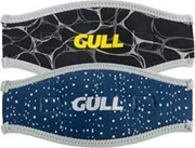  GULL Mask Band Cover Wide-Surface Black/Dot Blue