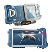 DIVEVOLK SeaTouch 4 MAX Underwater iPhone Housing - Oceanic Blue