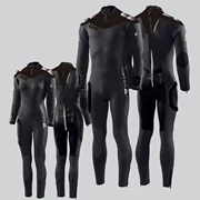W5 OVERALL 3.5mm WETSUIT-MEN-SPBK