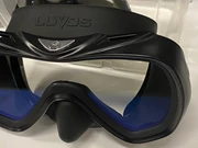 GULL Luvos Black Silicon Mask UV380CUT AR IR Clear-Matte Chrome