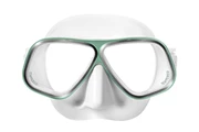Apollo Bio Metal Matt white silicon mask Type D-95cc-mint green