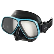 Apollo Bio Metal Mask, BK silicon, Type D/ 95cc- Aqua Marine