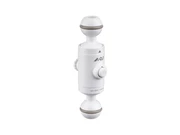 Quick Release System - 11 Base with Ball Mount & Ball Mount Male Insert (White Color)