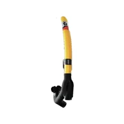 SUPER BULLET SNORKEL BLK SILICON-YLGLD