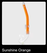 Gull Leila Stable Snorkel-CS Orange