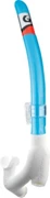 SUPER BULLET MINI WHITE SILICON SNORKEL-Fairy Sky Blue