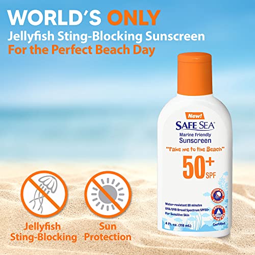 Safe Sea-SAFE SEA JELLYFISH STING PROTECTIVE LOTION-SPF50 120ML
