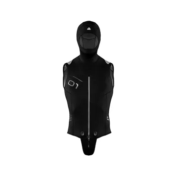 [044-125] WATERPROOF-O1 OverVest 5mm with hood Men L