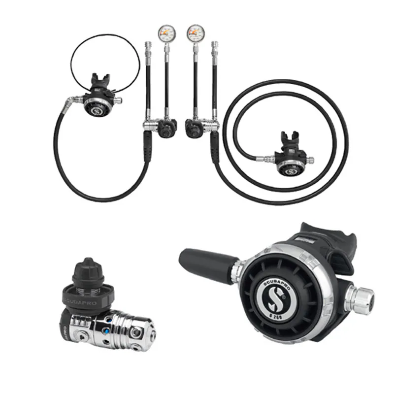 SCUBAPRO-Sidemount Regulator Kit-MK25 EVO/G260