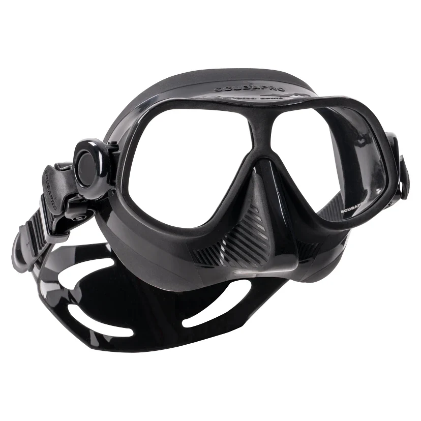 [24108100] SCUBAPRO-SCUBAPRO STEEL COMP MASK-BLACK