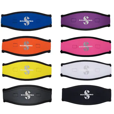 SCUBAPRO-MASK STRAP COVER BLACK/GRAY