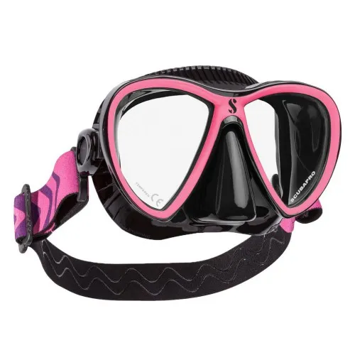 [24813730] SCUBAPRO-SYNERGY TWIN TRUFIT-BK/PINK Comfort strap
