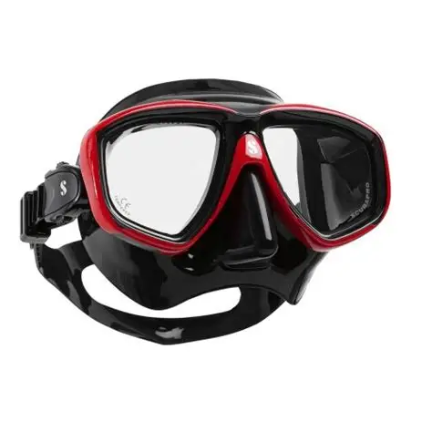 [24833320] SCUBAPRO-SCUBAPRO FLUX TWIN MASK - RED/BLACK