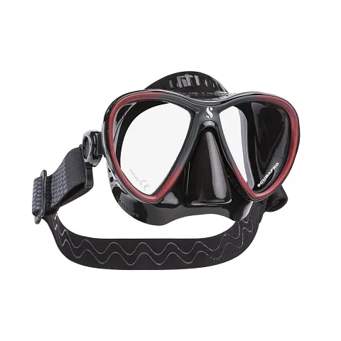 SCUBAPRO-SYNERGY 2 TRUFIT-BK/Red comfort strap