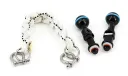 NAUTICAM-NAUTICAM LANYARD 20cm & M10 STROBE MOUNTING BALL SET