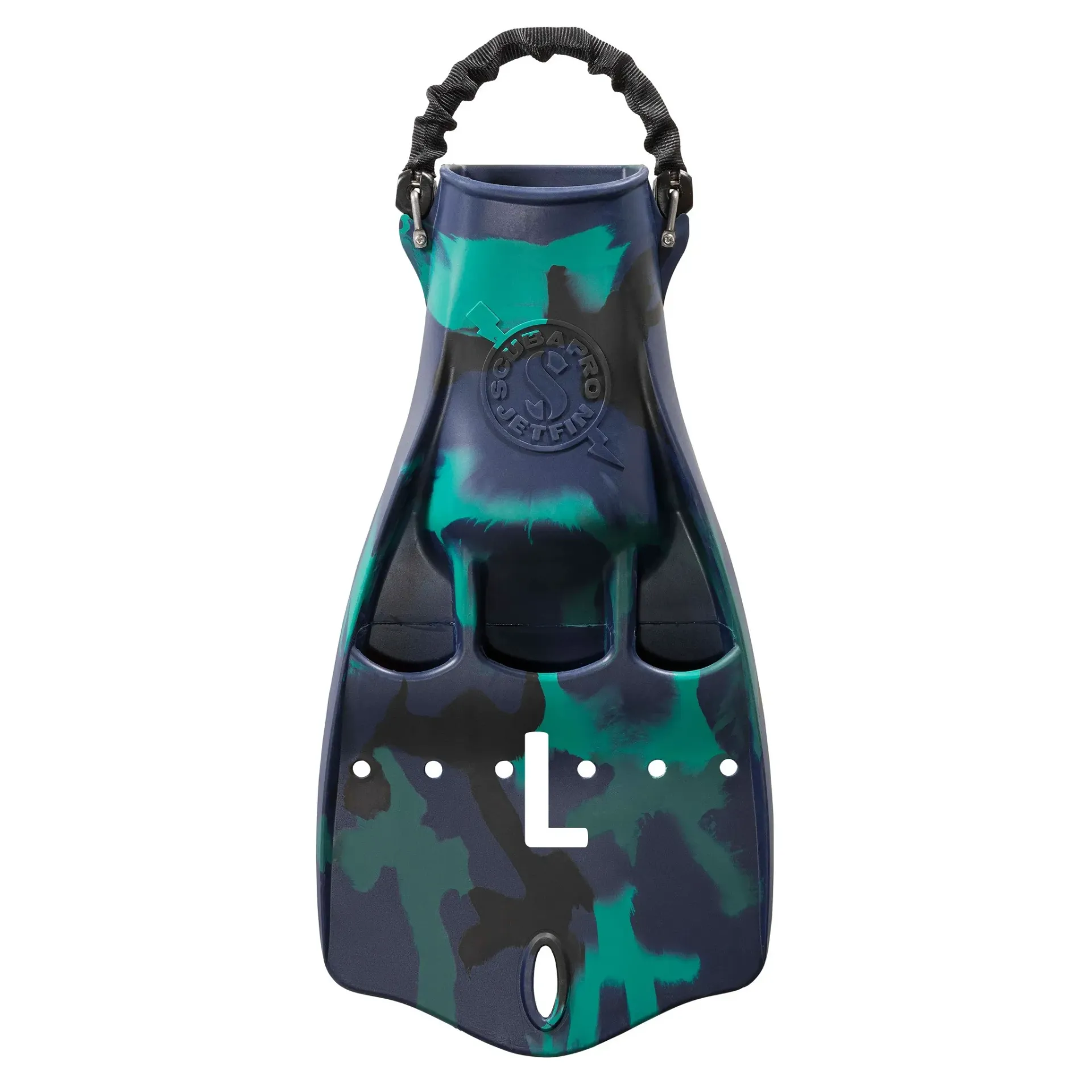 [25396400] SCUBAPRO-Dark Blue Camo JET FIN-L