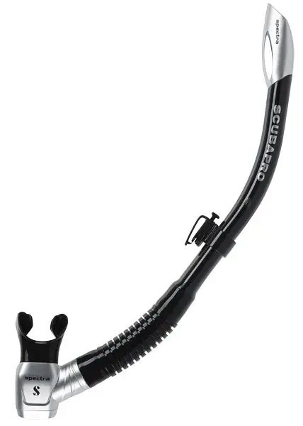 SCUBAPRO-SPECTRA SNORKEL-BK/SIL