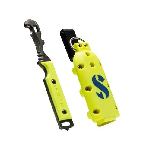 [32225001] SCUBAPRO-JAWZ TI BLACK & YELLOW