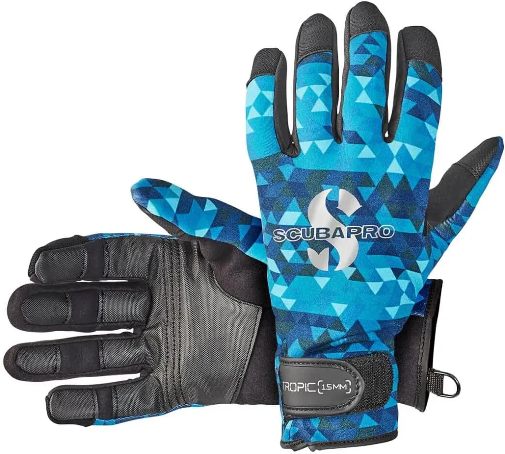 [58032200-S] SCUBAPRO-TROPIC GLOVE 1.5mm-AEGEAN-S
