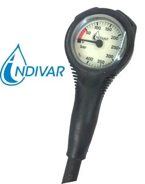 [DG-11019-BLK] INDIVAR-Termo Indivar Pressure Gauge 400 BAR