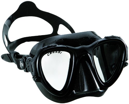 [DS295050] CRESSI-Cressi Occhio Plus Dark Silicon Mask-Dark
