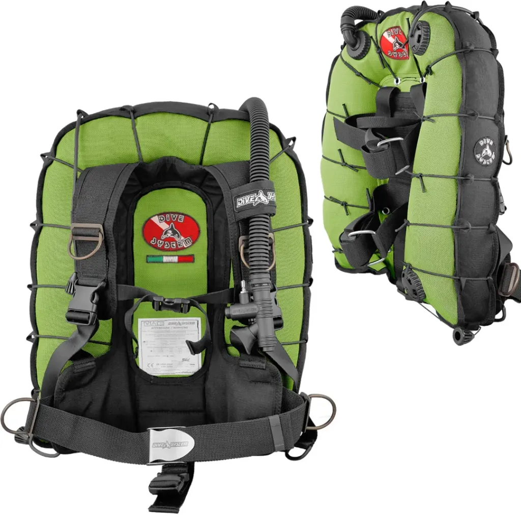 [G4400XNCD-18- SM-GN] DIVE SYSTEM-Dive System Key J X-Net Cordura-18LT-SM-GN