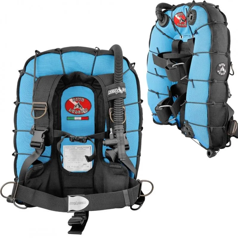 [G4400XNCD-18-SM-LBL] DIVE SYSTEM-Dive System Key J X-Net Cordura-18LT-SM-Light Blue