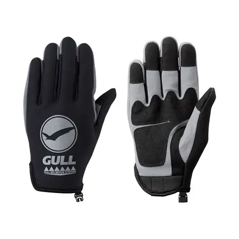 GULL-GULL MEN'S SP GLOVES SHORT-BLK-M