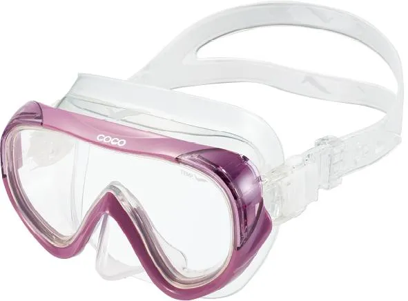 GULL-GULL COCO CLEAR SILICONE MASK-CHERRY