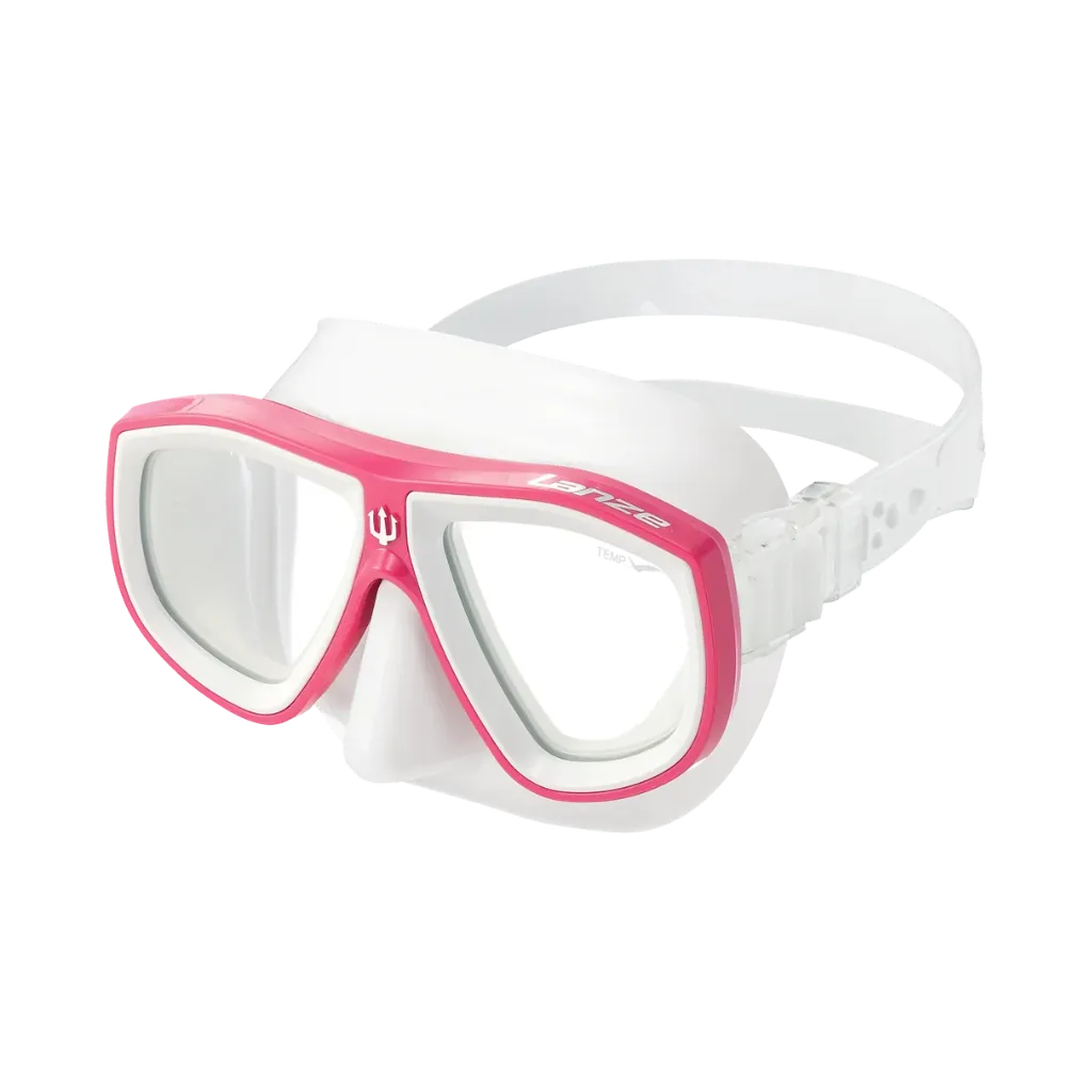 [GM-1274C-WT/HLPNK] GULL-Gull Lanze White Silicone Mask-Holi Pink/White