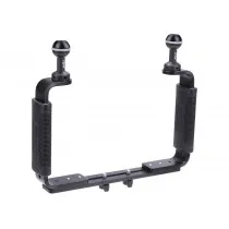 AOI-220mm Tray with Double Handles - 02 (Black Color)