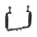 AOI-220mm Tray with Double Handles - 02 (Black Color)