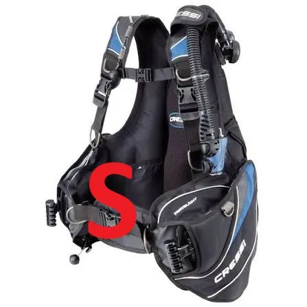 [IC740601] CRESSI-CRESSI Travelight BCD Blue S