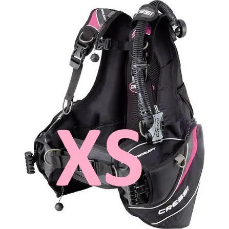 [IC740620] CRESSI-CRESSI Travelight BCD Pink XS