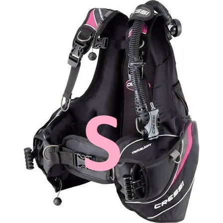 [IC740621] CRESSI-CRESSI Travelight BCD Pink S