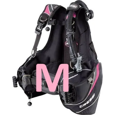 [IC740622] CRESSI-CRESSI Travelight BCD Pink M