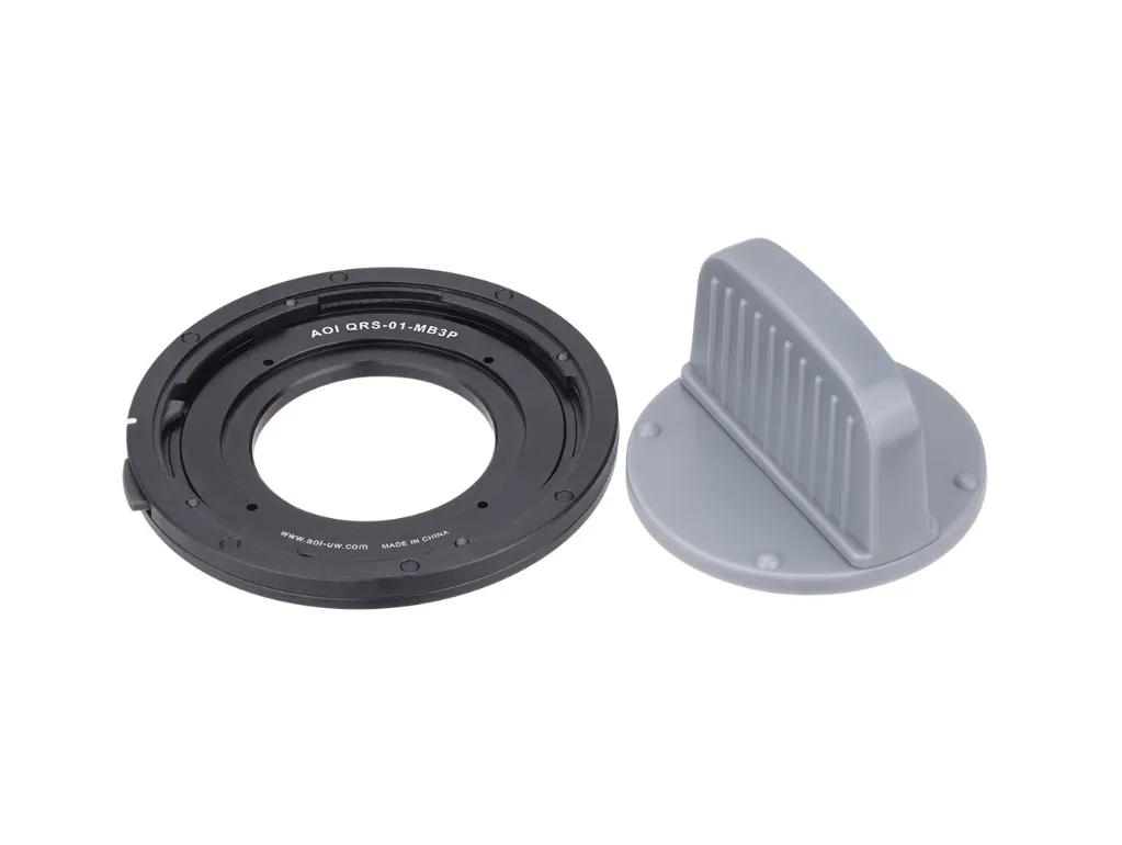 [QRS-01-MB3P] AOI-Quick Release System 01 Mount Base for M52 Threaded Flat Ports