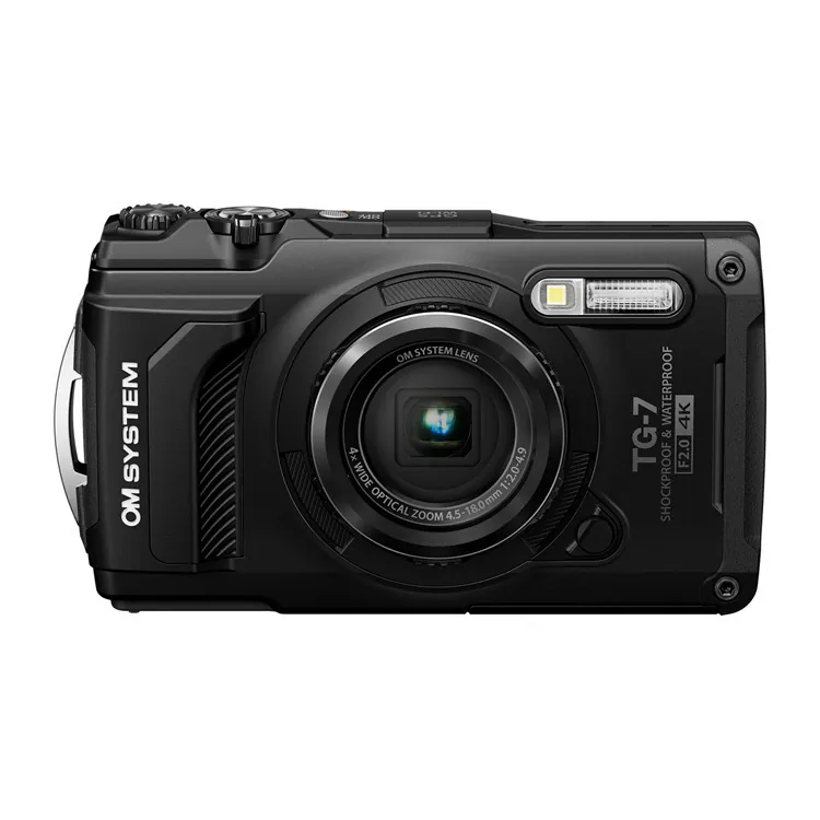 [TG-7 Black] OM System-OM System Tough TG-7 Camera Black