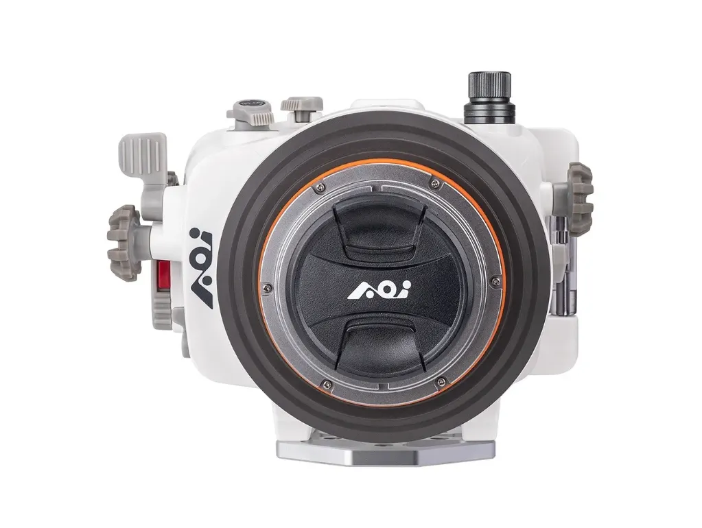 AOI-Housing for SONY ILCE-7CM2 Camera include FLP-103/Built-in TTL & HSS - White Color